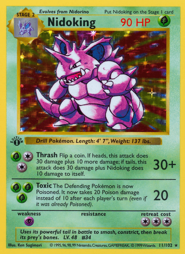 Nidoking — Base #11