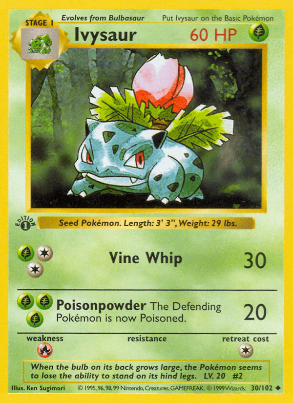 Ivysaur — Base #30