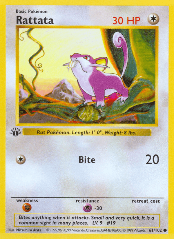 Rattata — Base #61