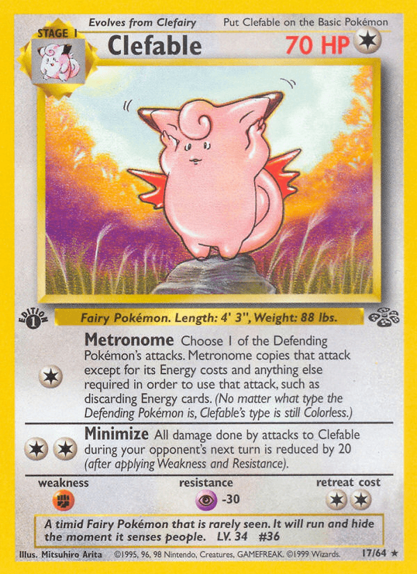 Clefable — Jungle #17