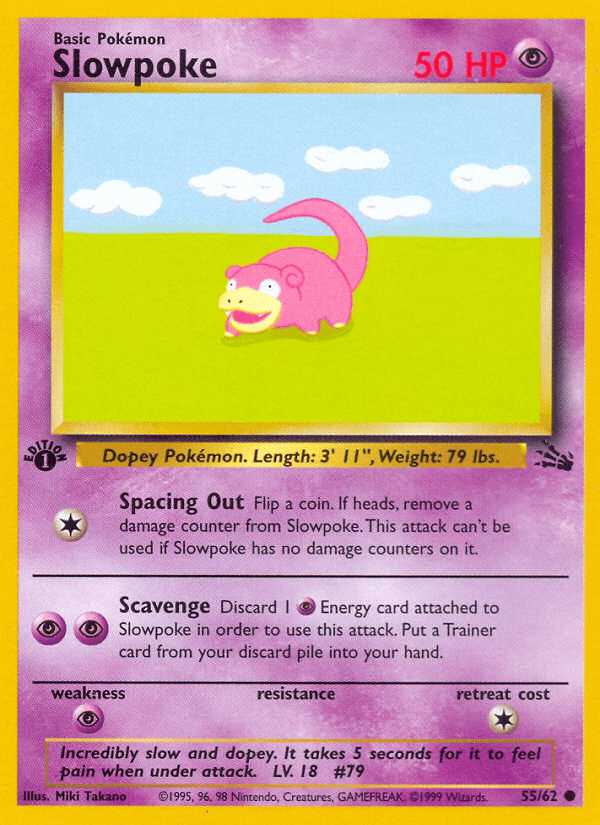 Slowpoke — Fossil #55