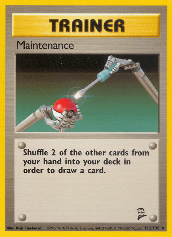 Maintenance — Base Set 2 #112