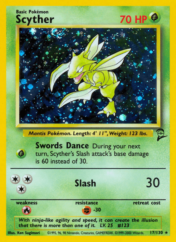 Scyther — Base Set 2 #17