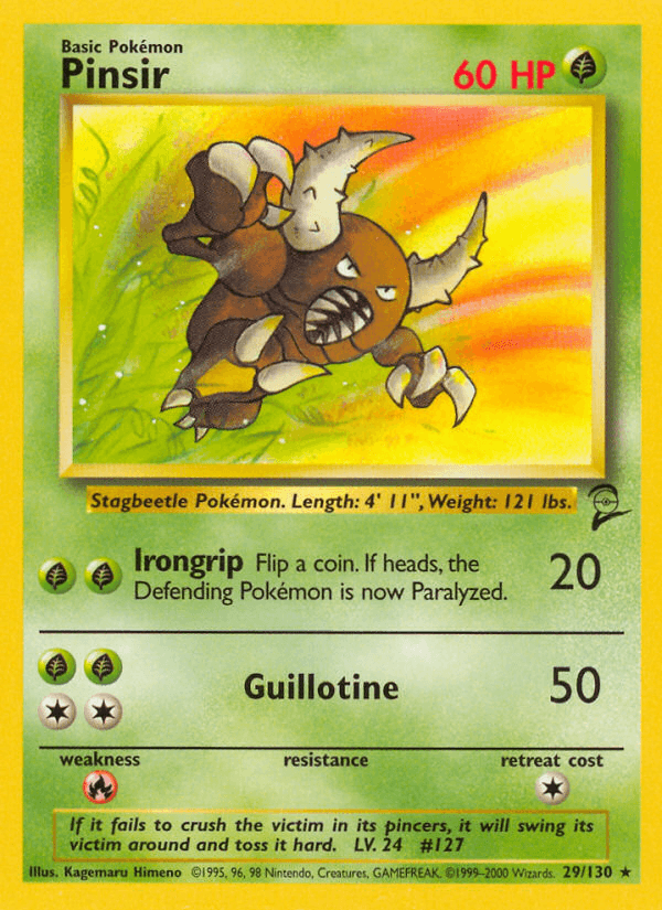 Pinsir — Base Set 2 #29
