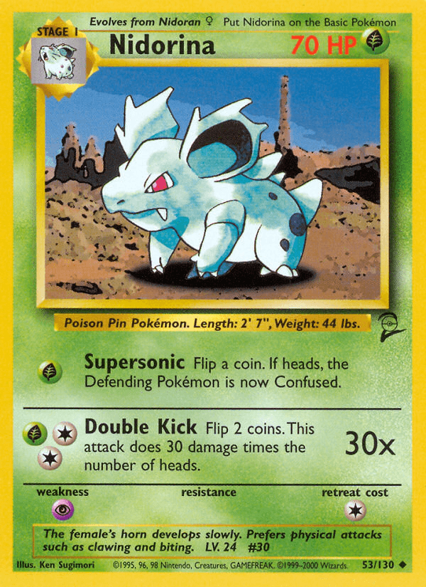 Nidorina — Base Set 2 #53