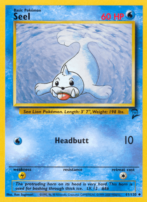 Seel — Base Set 2 #61
