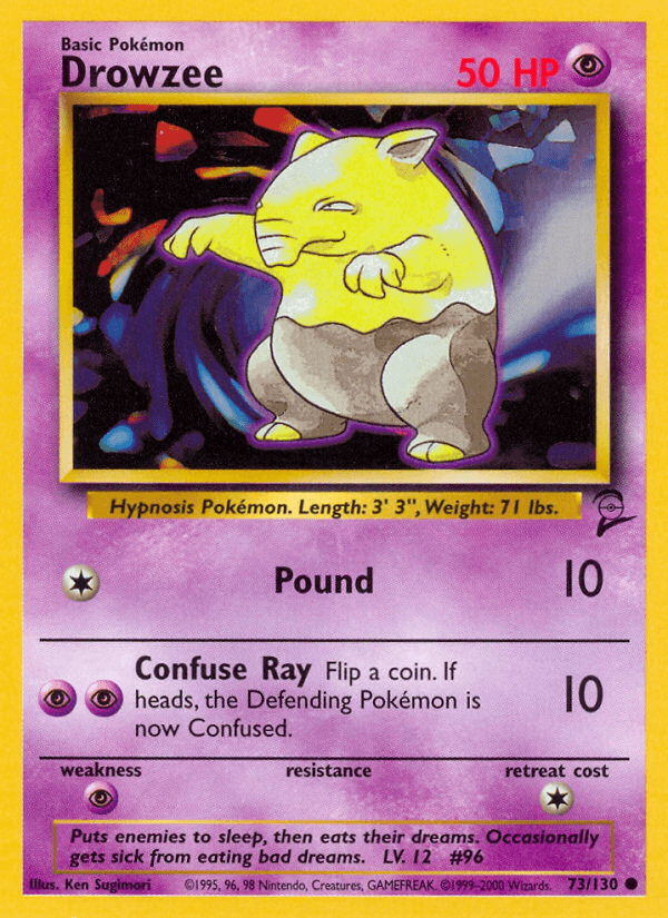 Drowzee — Base Set 2 #73