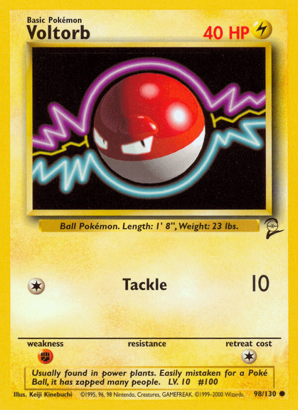 Voltorb — Base Set 2 #98