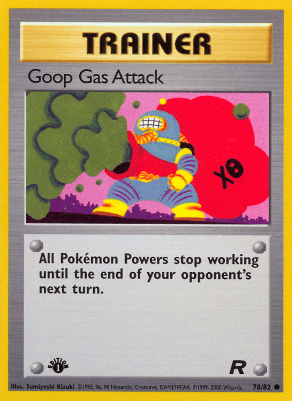 Goop Gas Attack — Team Rocket #78