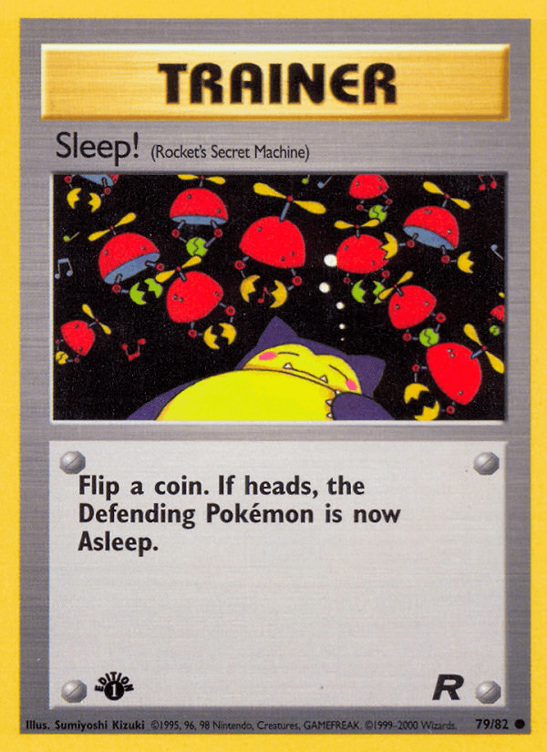 Sleep! — Team Rocket #79
