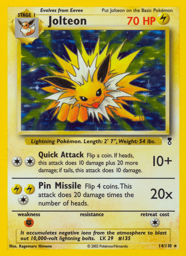 Jolteon — Legendary Collection #14