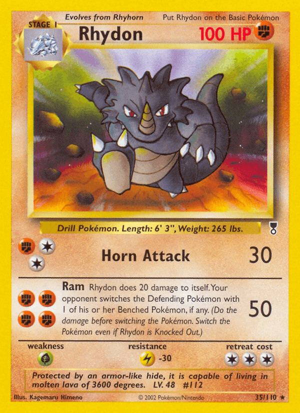 Rhydon — Legendary Collection #35