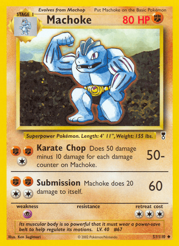 Machoke — Legendary Collection #51