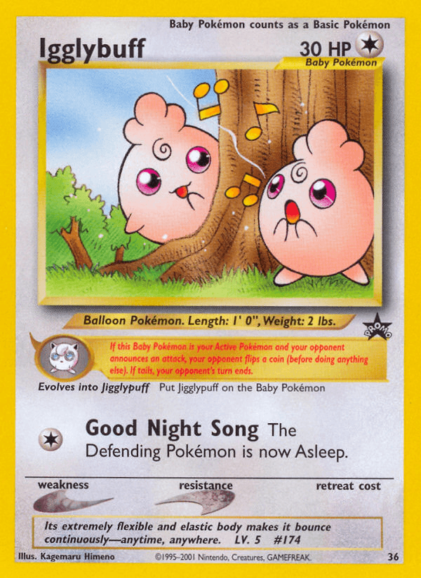 Igglybuff — Wizards Black Star Promos #36