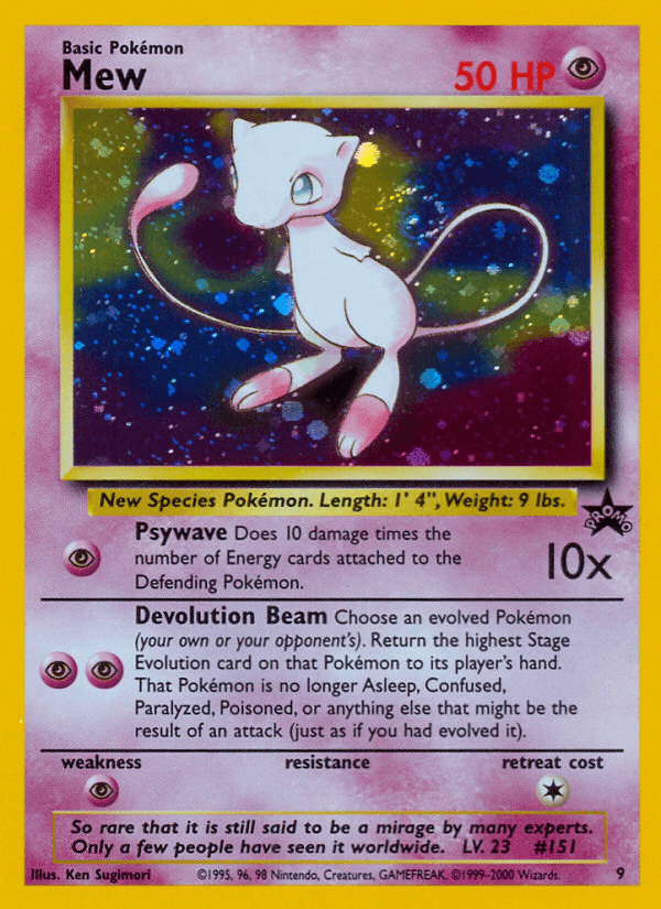 Mew — Wizards Black Star Promos #9
