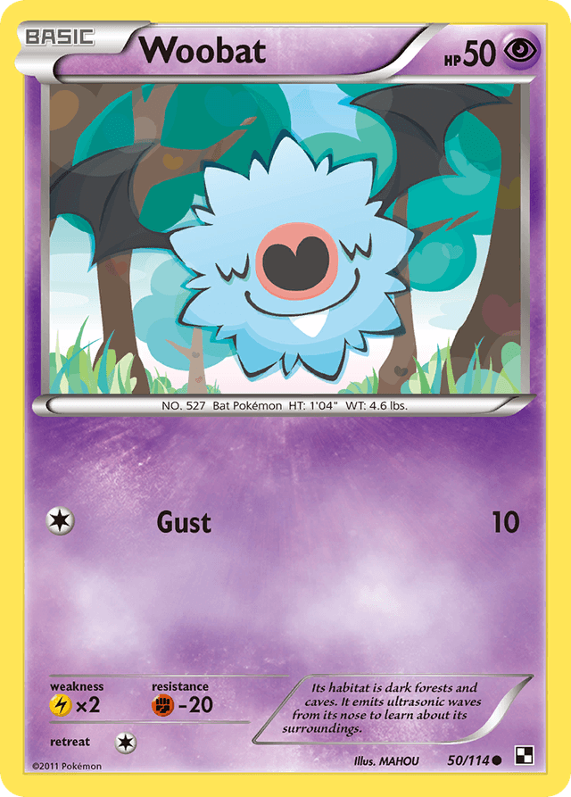 Woobat — Black & White #50