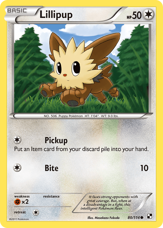 Lillipup — Black & White #80