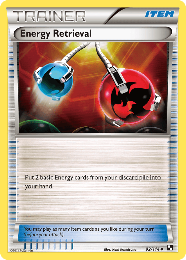 Energy Retrieval — Black & White #92