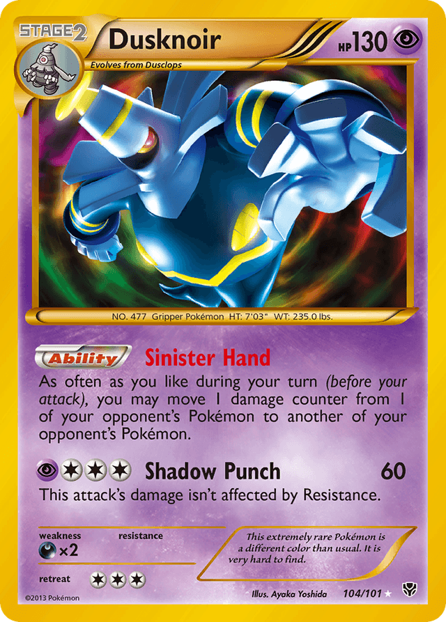 Dusknoir — Plasma Blast #104