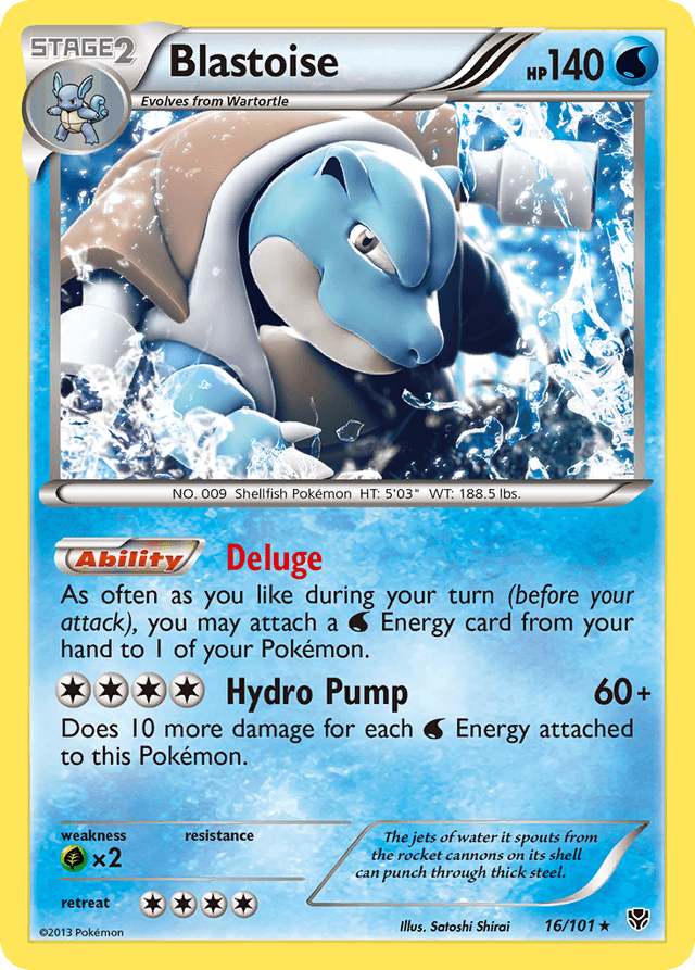 Blastoise — Plasma Blast #16
