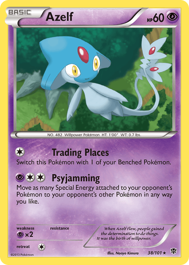Azelf — Plasma Blast #38
