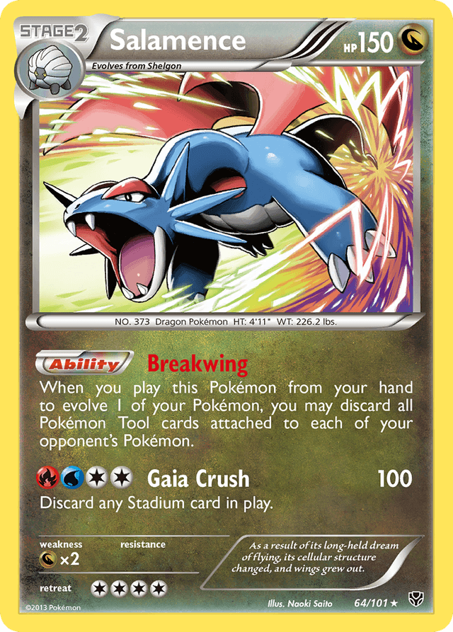 Salamence — Plasma Blast #64