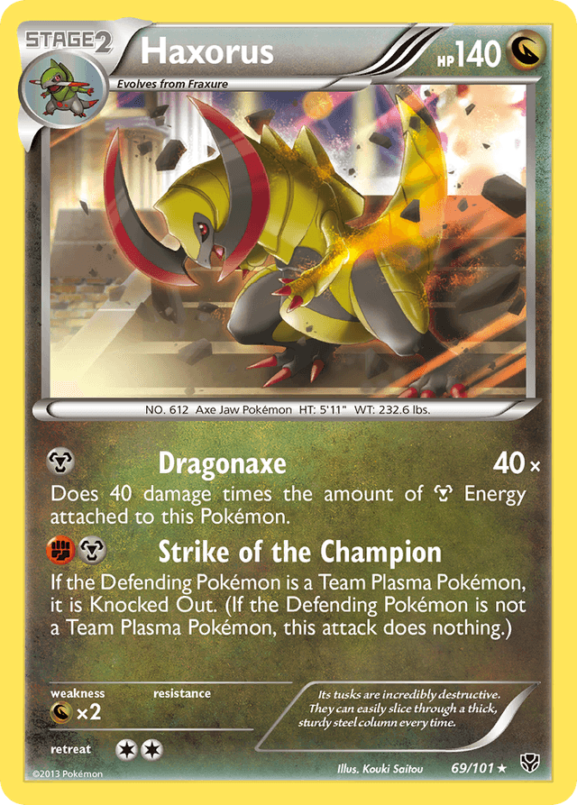 Haxorus — Plasma Blast #69