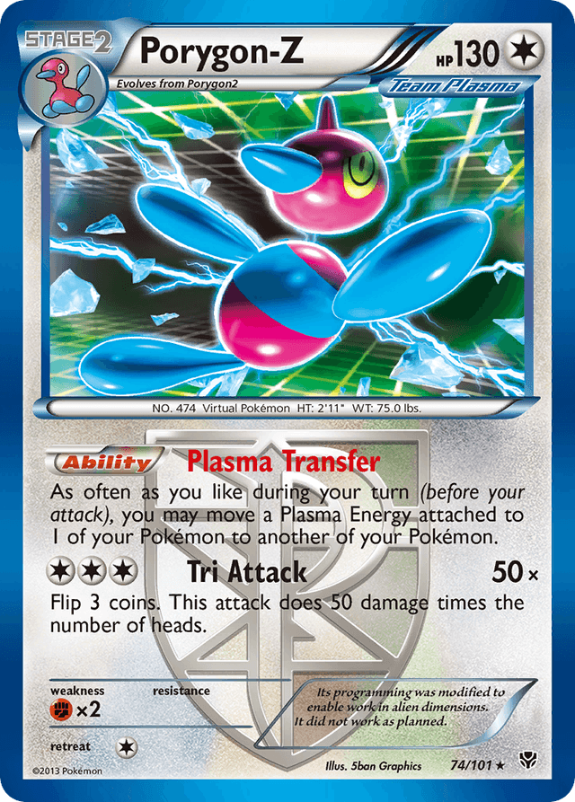 Porygon-Z — Plasma Blast #74