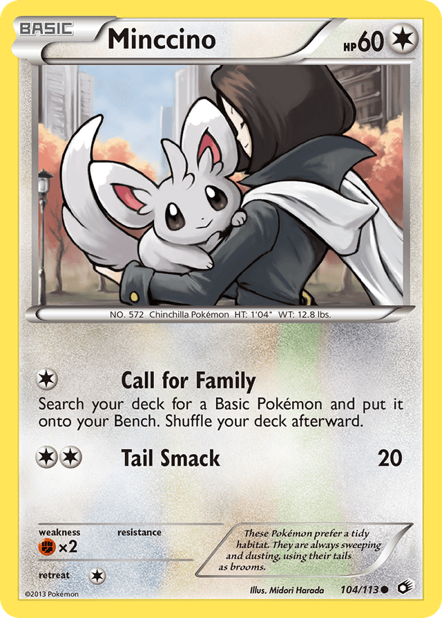 Minccino — Legendary Treasures #104