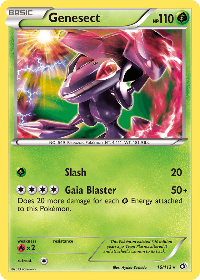 Genesect — Legendary Treasures #16
