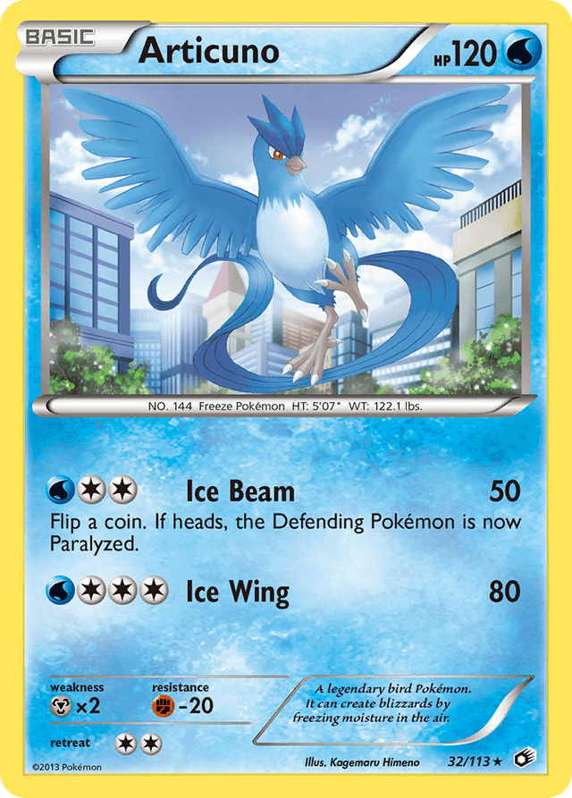Articuno — Legendary Treasures #32