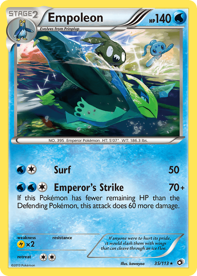 Empoleon — Legendary Treasures #35