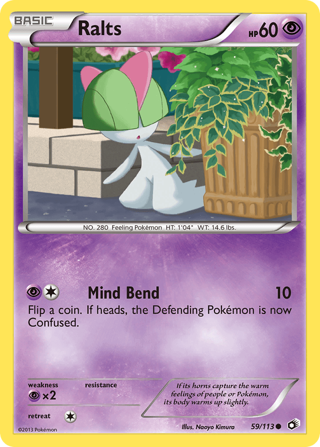 Ralts — Legendary Treasures #59