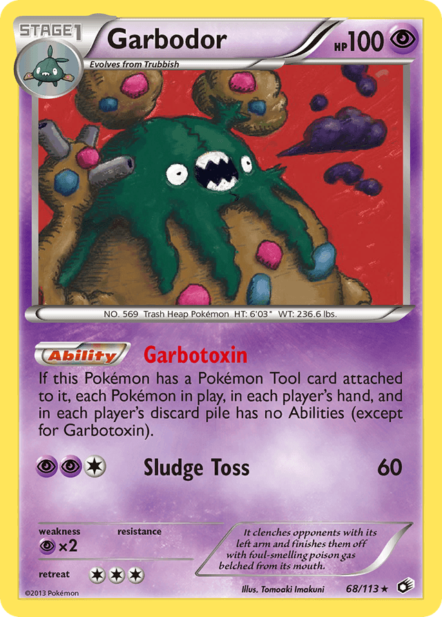 Garbodor — Legendary Treasures #68