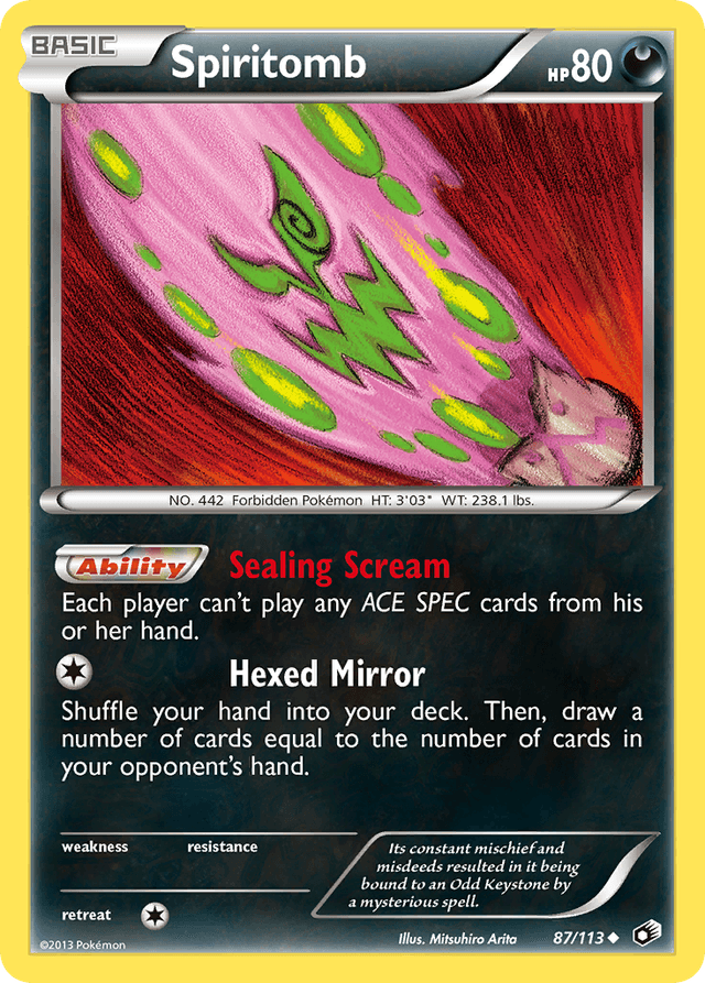 Spiritomb — Legendary Treasures #87