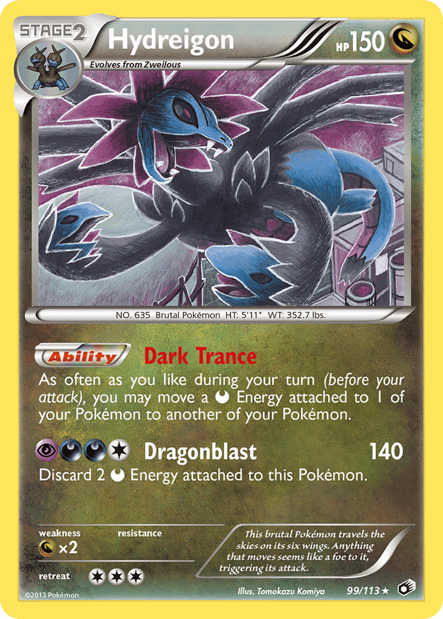 Hydreigon — Legendary Treasures #99