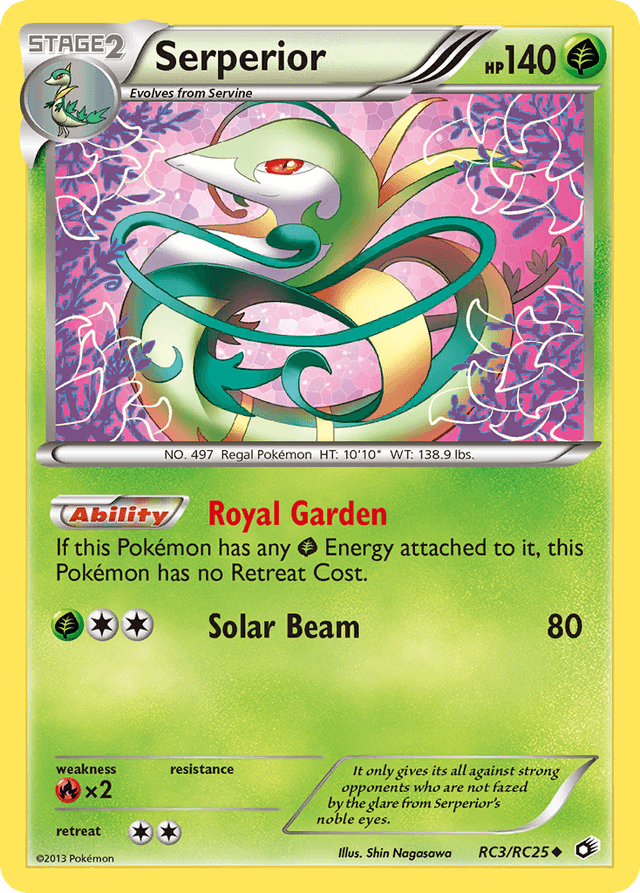 Serperior — Legendary Treasures #RC3