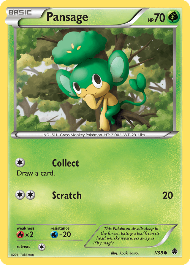 Pansage — Emerging Powers #1