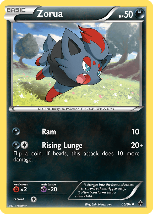 Zorua — Emerging Powers #66