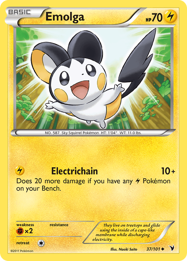 Emolga — Noble Victories #37