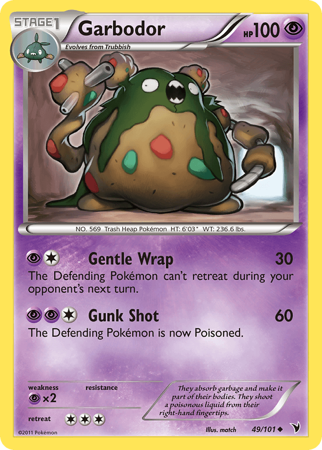 Garbodor — Noble Victories #49