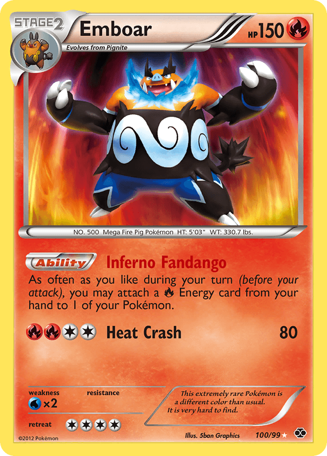 Emboar — Next Destinies #100