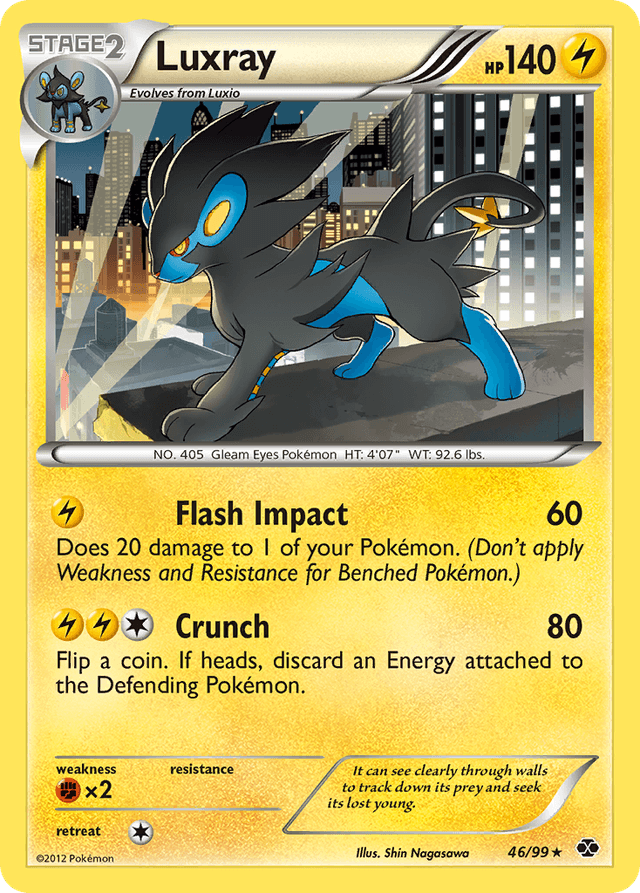 Luxray — Next Destinies #46