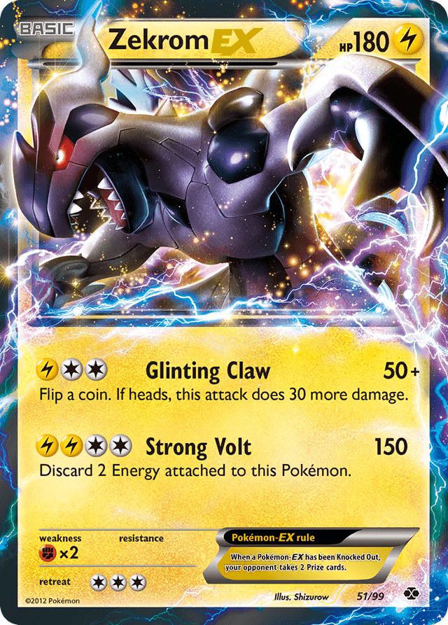 Zekrom-EX — Next Destinies #51