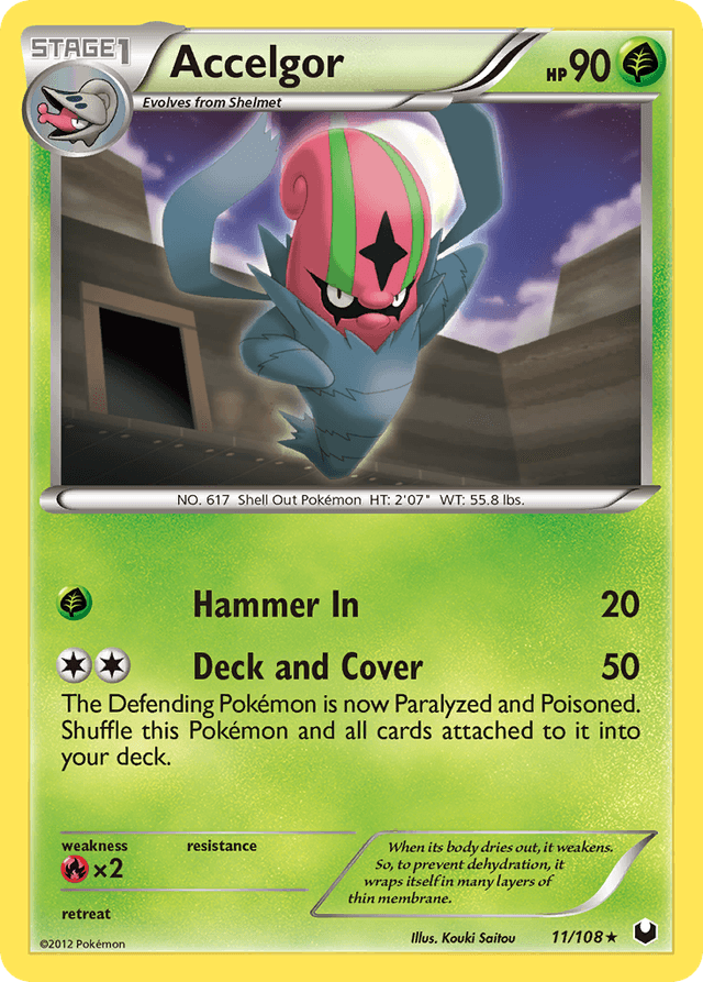 Accelgor — Dark Explorers #11