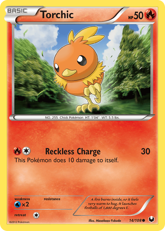 Torchic — Dark Explorers #14