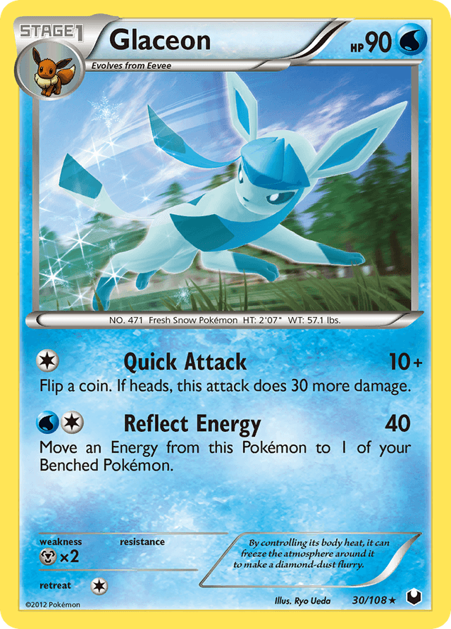 Glaceon — Dark Explorers #30