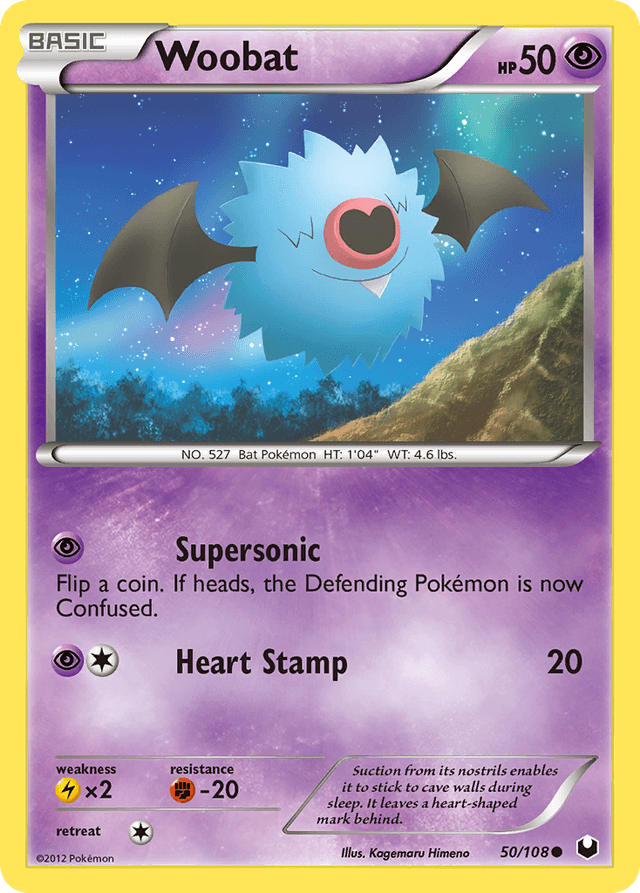 Woobat — Dark Explorers #50