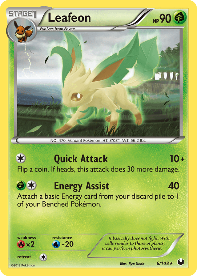Leafeon — Dark Explorers #6