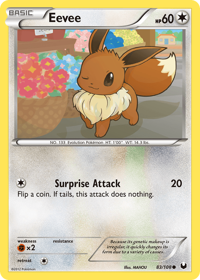 Eevee — Dark Explorers #83
